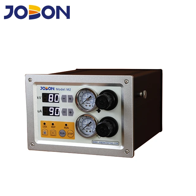 manual powder spray machine control
